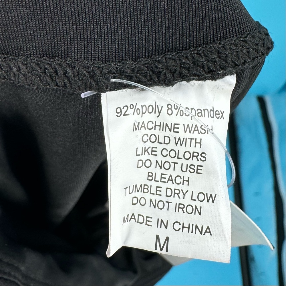 Womens Bandage Skinny Sport Yoga Leggings - Black - Picture 9 of 10